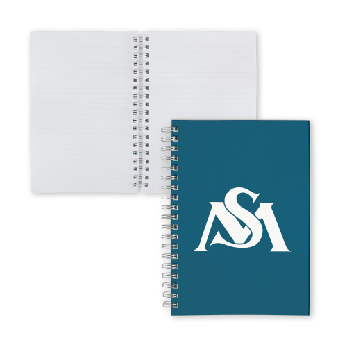  Clear 7 x 10 Spiral Journal Notebook