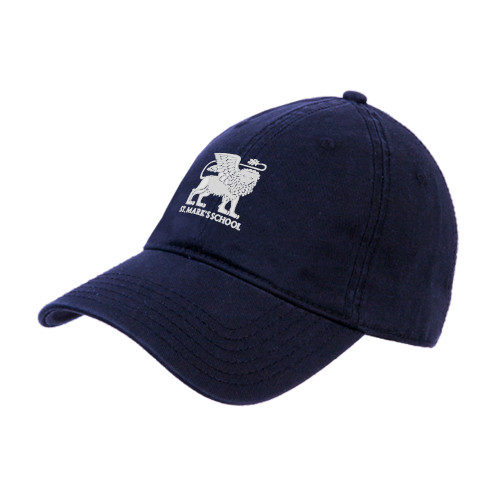  Navy Unstructured Adjustable Low Profile Hat - Lions St. Marks