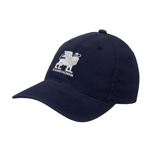  Navy Flexfit Structured Low Profile Hat - Lions St. Marks