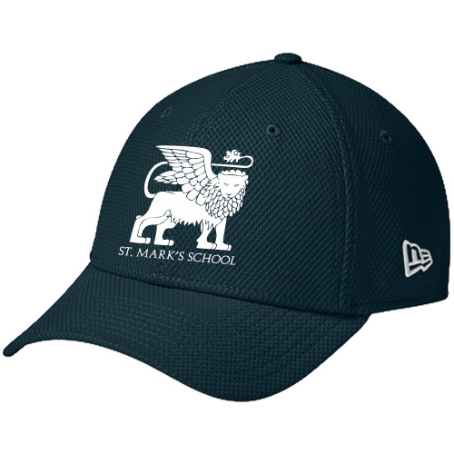  New Era Navy Diamond Era 39Thirty Stretch Fit Hat - Lions St. Marks