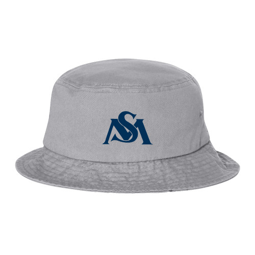  Sportsman Grey Bucket Hat - SM Athletic Interlock