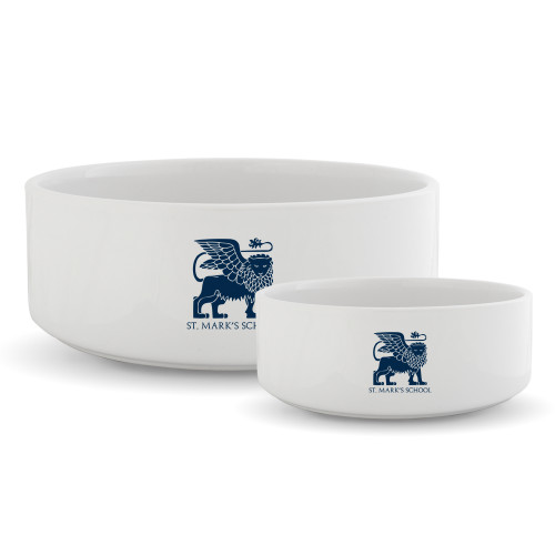  Ceramic Dog Bowl - St. Marks School