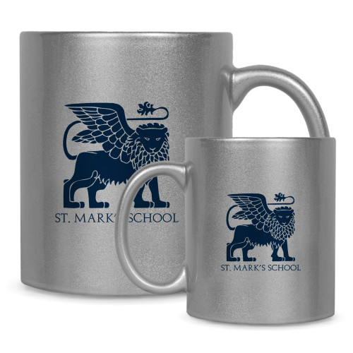  Full Color Silver Metallic Mug 11oz - St. Marks School