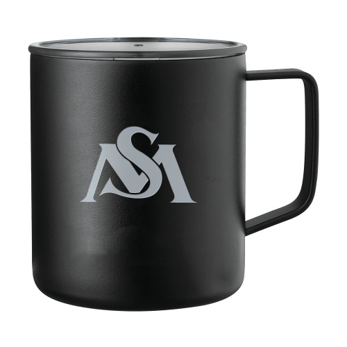  Rover Camp Vacuum Insulated Black Mug 14oz - SM Interlock Engraved