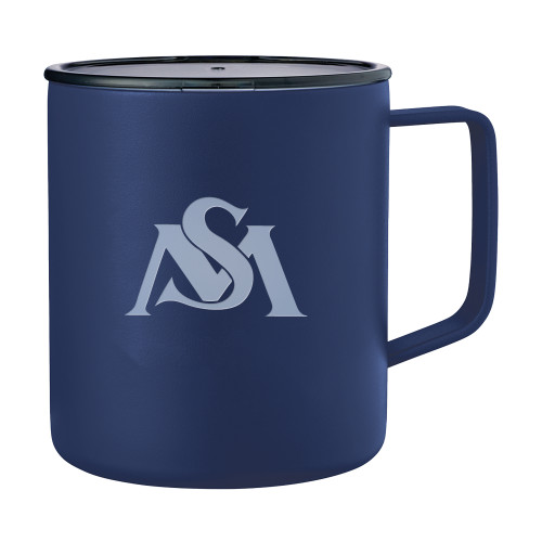  Rover Camp Vacuum Insulated Navy Mug 14oz - SM Interlock Engraved