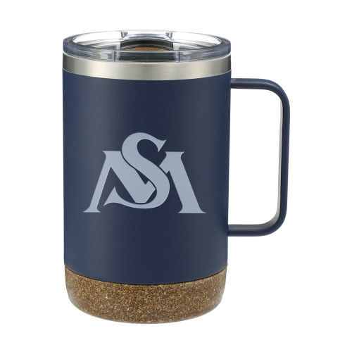  Valhalla Vacuum Insulated Camp Navy Mug 14oz - SM Interlock Engraved