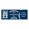 Thumbnail image for  Personalized 3 x 8 Graduation Banner