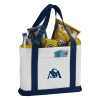 Thumbnail image for  Contender White/Navy Canvas Tote