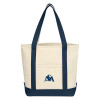 Thumbnail image for  Cotton Canvas Natural/Navy Tote Bag