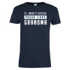 Thumbnail image for  Womens Short Sleeve Navy Tee