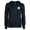Thumbnail image for  ENZA Womens Navy Fleece Full Zip Hoodie