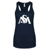 Thumbnail image for  Next Level Womens Navy Racerback Tank 