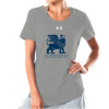 Thumbnail image for  Under Armour Womens Grey Charged Cotton Tee