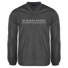 Thumbnail image for  Charcoal V Neck Raglan Windshirt