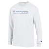 Thumbnail image for  Champion White Long Sleeve T Shirt