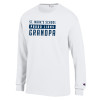 Thumbnail image for  Champion White Long Sleeve T Shirt
