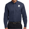Thumbnail image for  Navy Twill Button Down Long Sleeve