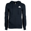 Thumbnail image for  ENZA Womens Navy Fleece Full Zip Hoodie