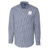 Thumbnail image for  Cutter & Buck Navy Gingham Long Sleeve Button Down