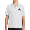 Thumbnail image for  Youth White Silk Touch Polo