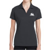 Thumbnail image for  Womens Charcoal Dry Mesh Polo