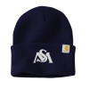 Thumbnail image for  Carhartt Navy Knit Beanie w/Cuff