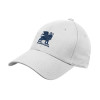 Thumbnail image for  White Structured Adjustable Pro Style Hat