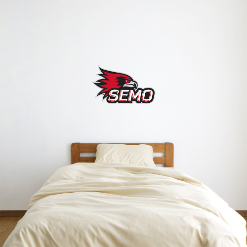  6 in x 2 ft Fan WallSkinz - SEMO Logo