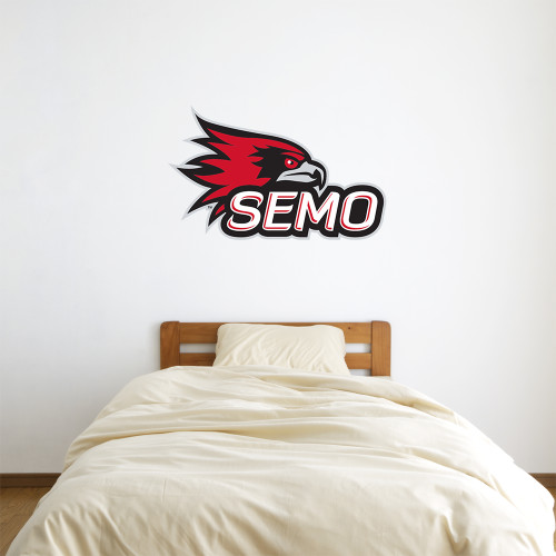  1 ft x 3 ft Fan WallSkinz - SEMO Logo