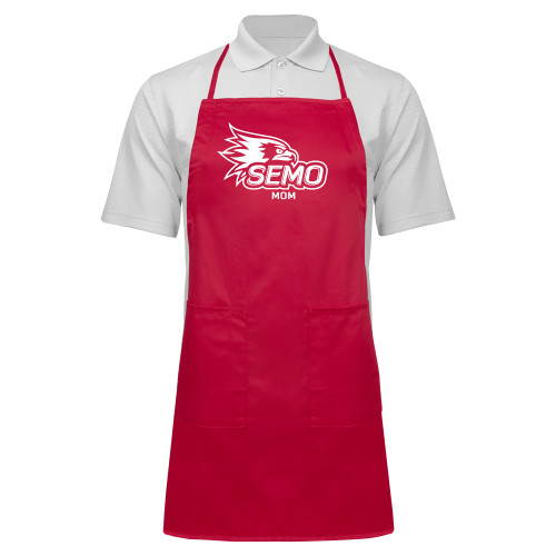  Full Length Red Apron - Mom