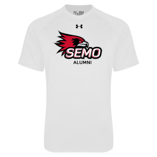  Under Armour White Tech Tee - Alumni