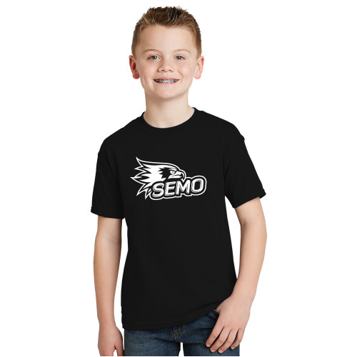  Bookstore Youth Black T Shirt - SEMO Logo