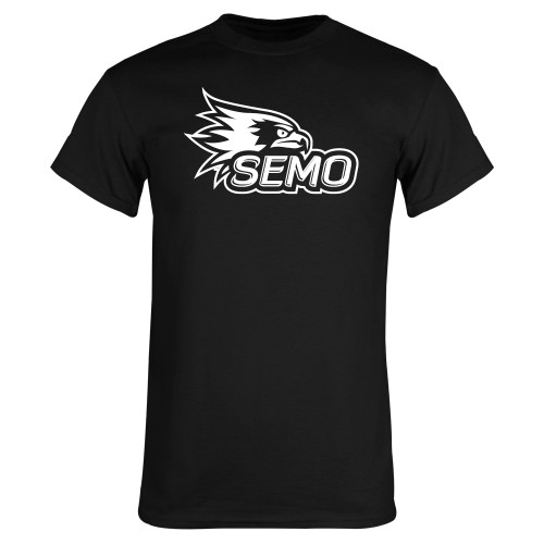  Black T Shirt - SEMO Logo