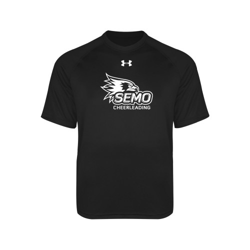  Under Armour Youth Black Tech Tee - Cheerleading
