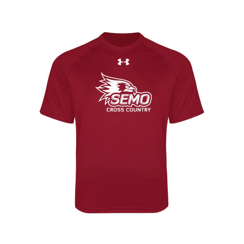  Bookstore Under Armour Youth Red Tech Tee - Cross Country