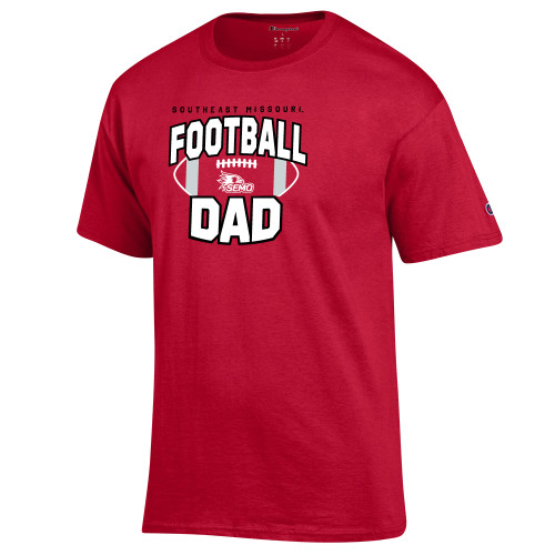  Bookstore Champion Scarlet Red T Shirt - SEMO - Football Dad