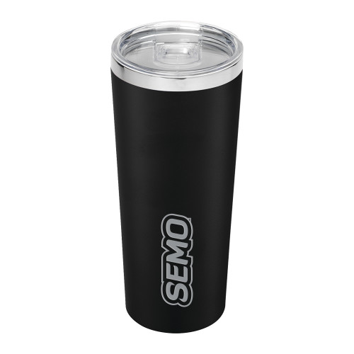  Thor Vacuum Insulated Black Tumbler 22oz - SEMO Wordmark Embroidery Engraved