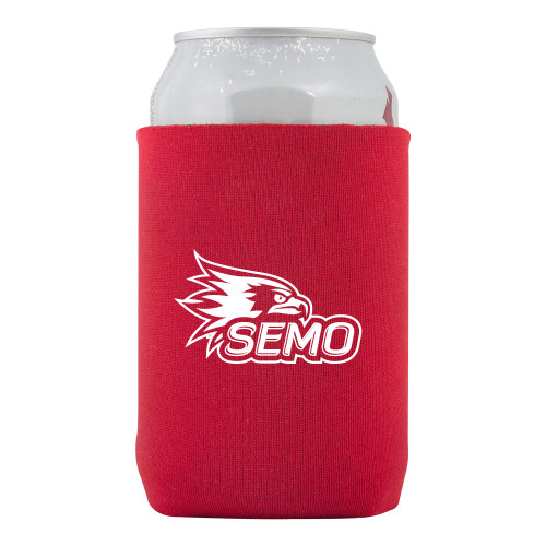  Neoprene Red Can Holder - SEMO Logo for Vinyl