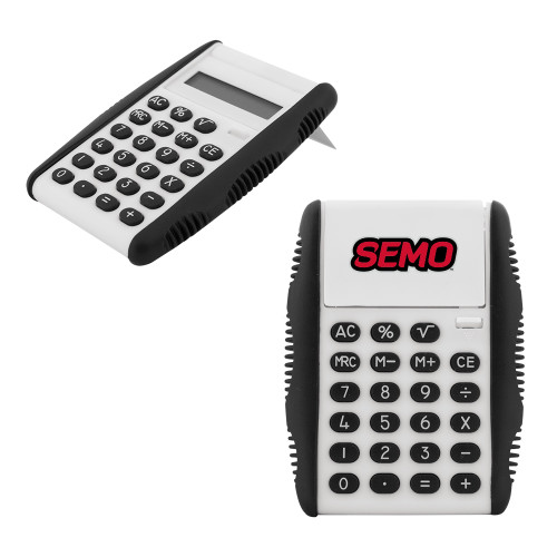  White Flip Cover Calculator - SEMO Wordmark Embroidery