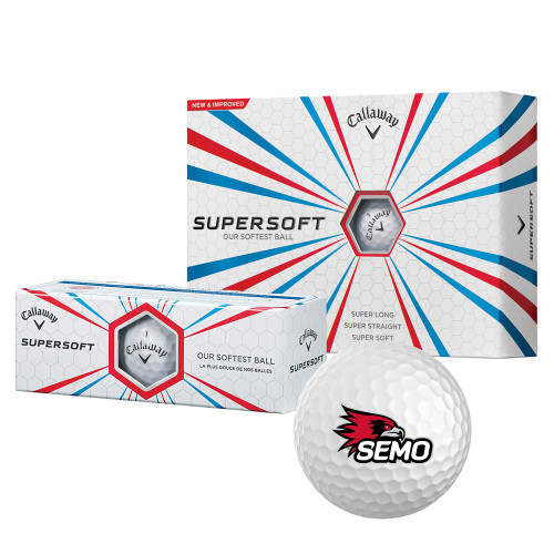  Callaway Supersoft Golf Balls 12/pkg - SEMO Logo Embroidery