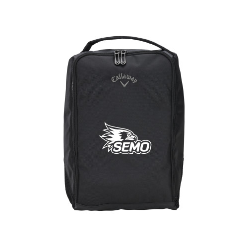  Bookstore Callaway Clubhouse Black Golf Shoe Bag - SEMO Logo Embroidery