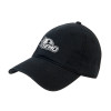 Thumbnail image for  Black Unstructured Adjustable Low Profile Hat