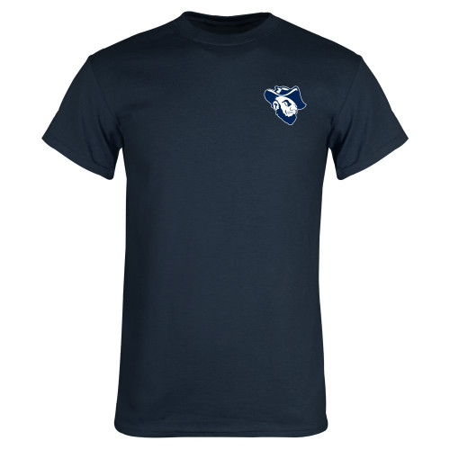  Navy T Shirt - Grubby Mascot Head