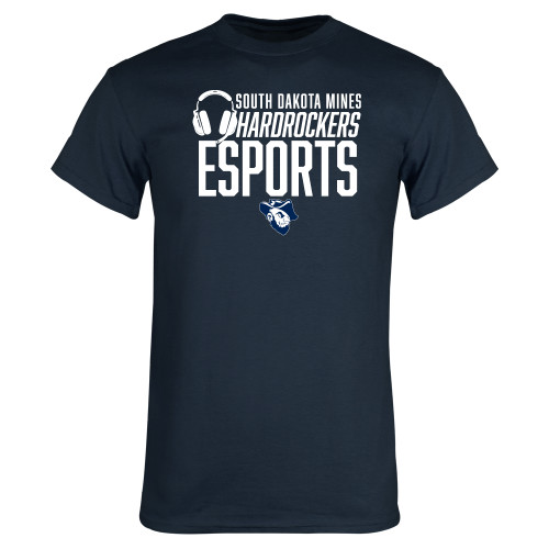  Navy T Shirt - ESports Headgear