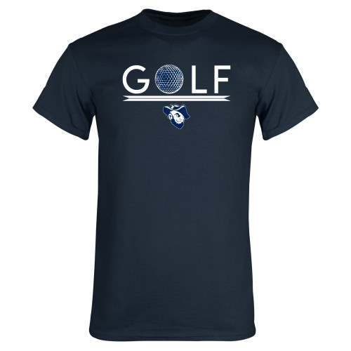  Navy T Shirt - Golf Ball in Golf