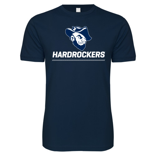  Next Level Navy SoftStyle T Shirt - Primary Athletics Mark