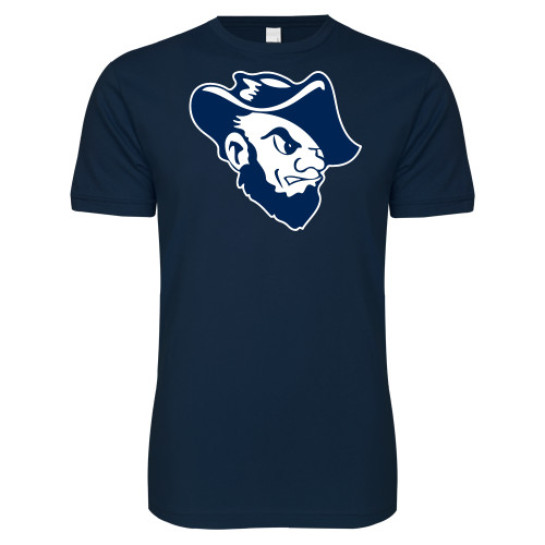  Next Level Navy SoftStyle T Shirt - Grubby Mascot Head