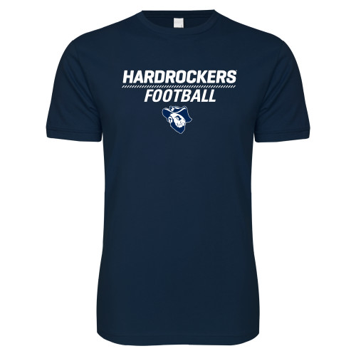  Next Level Navy SoftStyle T Shirt - Football