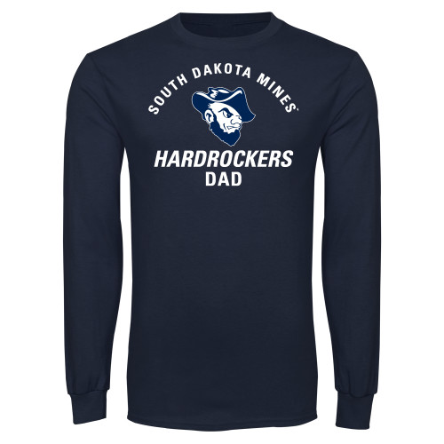  Navy Long Sleeve T-Shirt - Dad