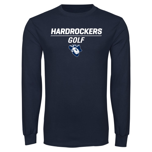  Navy Long Sleeve T-Shirt - Golf